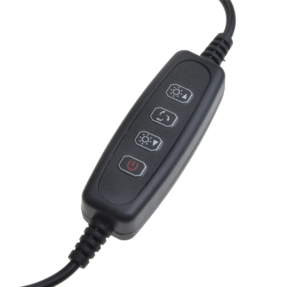 Практичный селфи светодиодный кольцевой светильник мини-камера 3 режима для YouTube