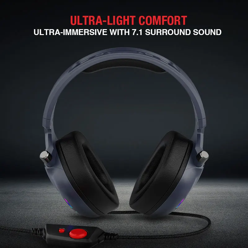 Havit 7 1 Игровые наушники с микрофоном для ПК компьютера Xbox One профессиональный