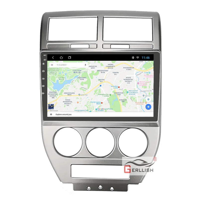 Android для Jeep Compass MK 2006 2008 2009 2010 автомобильное радио мультимедийный видеоплеер