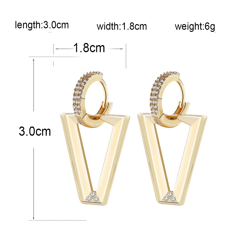 Серьги подвески женские неоновые зеленые флуоресцентные треугольные с