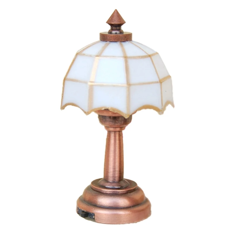 

Миниатюрный светодиодный светильник для кукольного домика, цветной миниатюрный светодиодный светильник, изысканный внешний вид, имитация ...