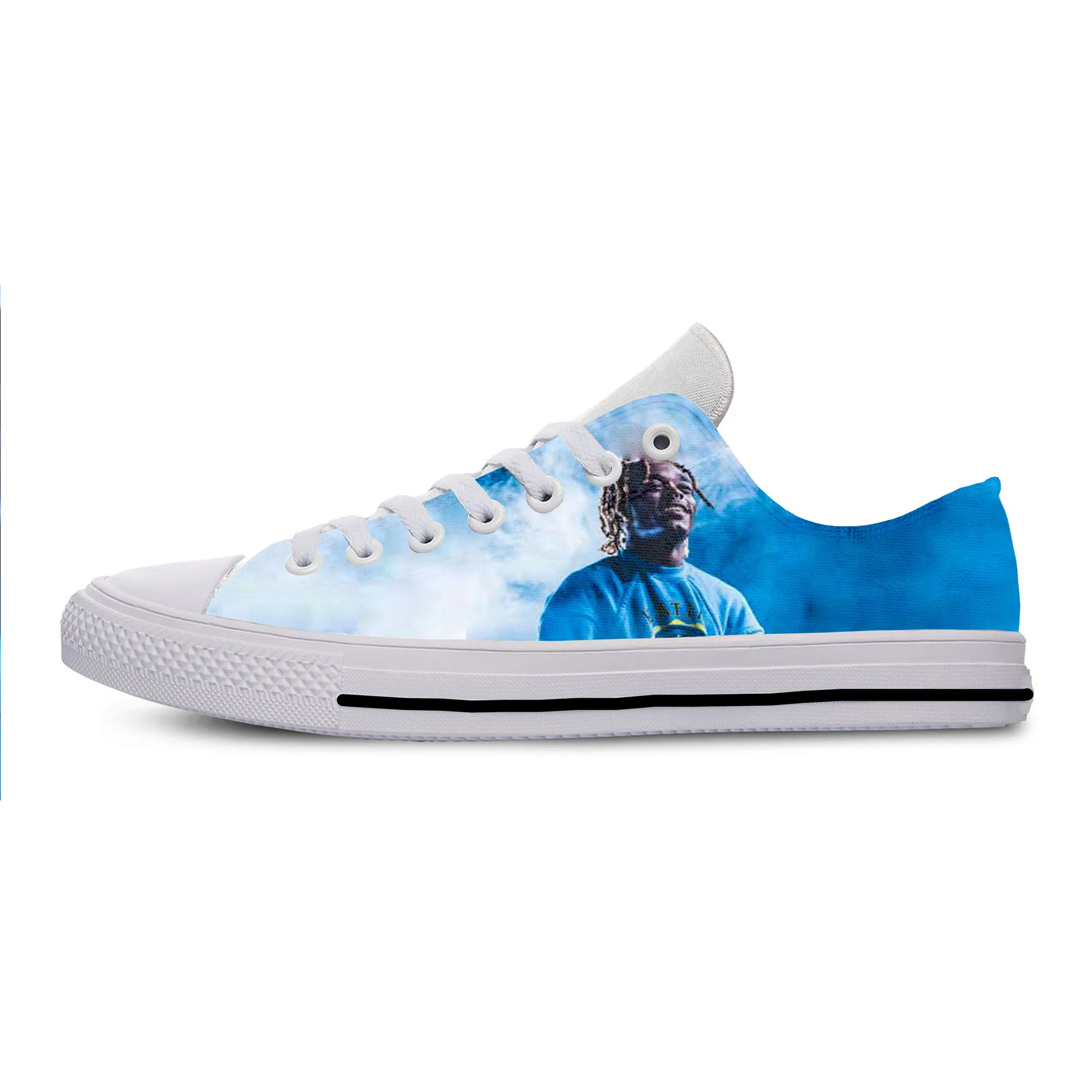 2019 Hot Cool Fashion Summer Handiness Casual Harajuku Shoes 3D Print For Man Woman Hip Hop Rap Music Rock Rapper Lil Uzi Vert | Обувь