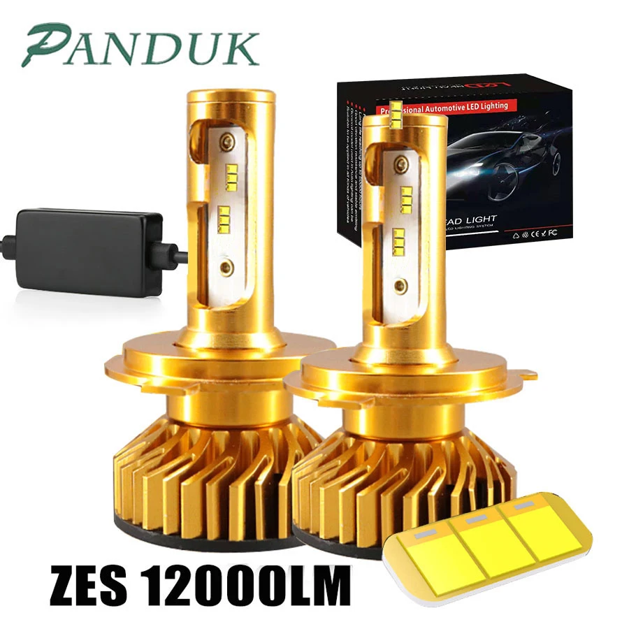 PANDUK H7 светодиодный H4 головной светильник лампочки Canbus H11 H8 H1 HB3 9005 9006