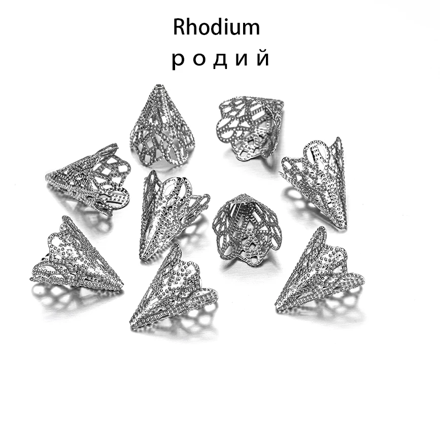 Бусины-шармы в виде древнего цветка 30-50 шт. | Украшения и аксессуары