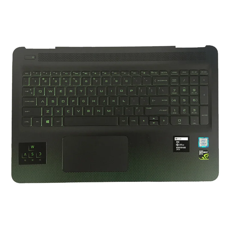 Новая клавиатура для ноутбука США HP Pavilion 15 Ak Engliah подсветка с подставкой верхняя
