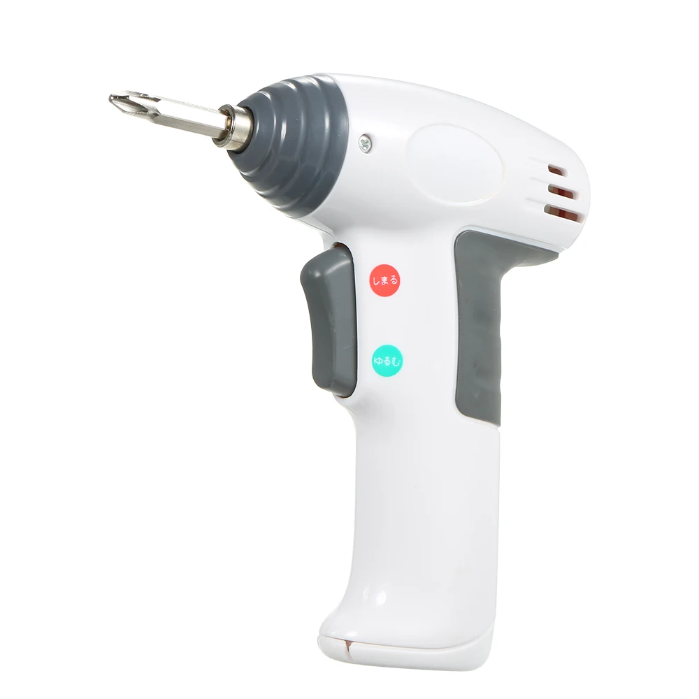 Беспроводная отвертка DIY для дома Аккумуляторная дрель с питанием от