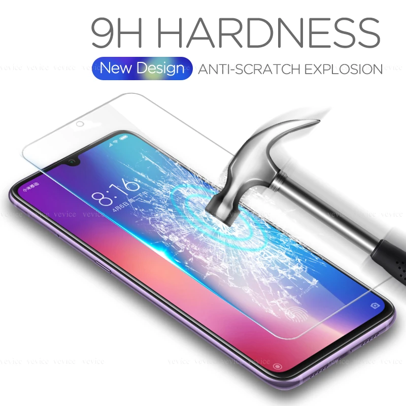 3 шт. защитная пленка из закаленного стекла для Xiaomi mi 9T Pro 9 противоударное