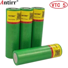 100% Оригинал 3 7 V 2600 MAH 18650 батарея для us18650 sony VTC5 30A Игрушки