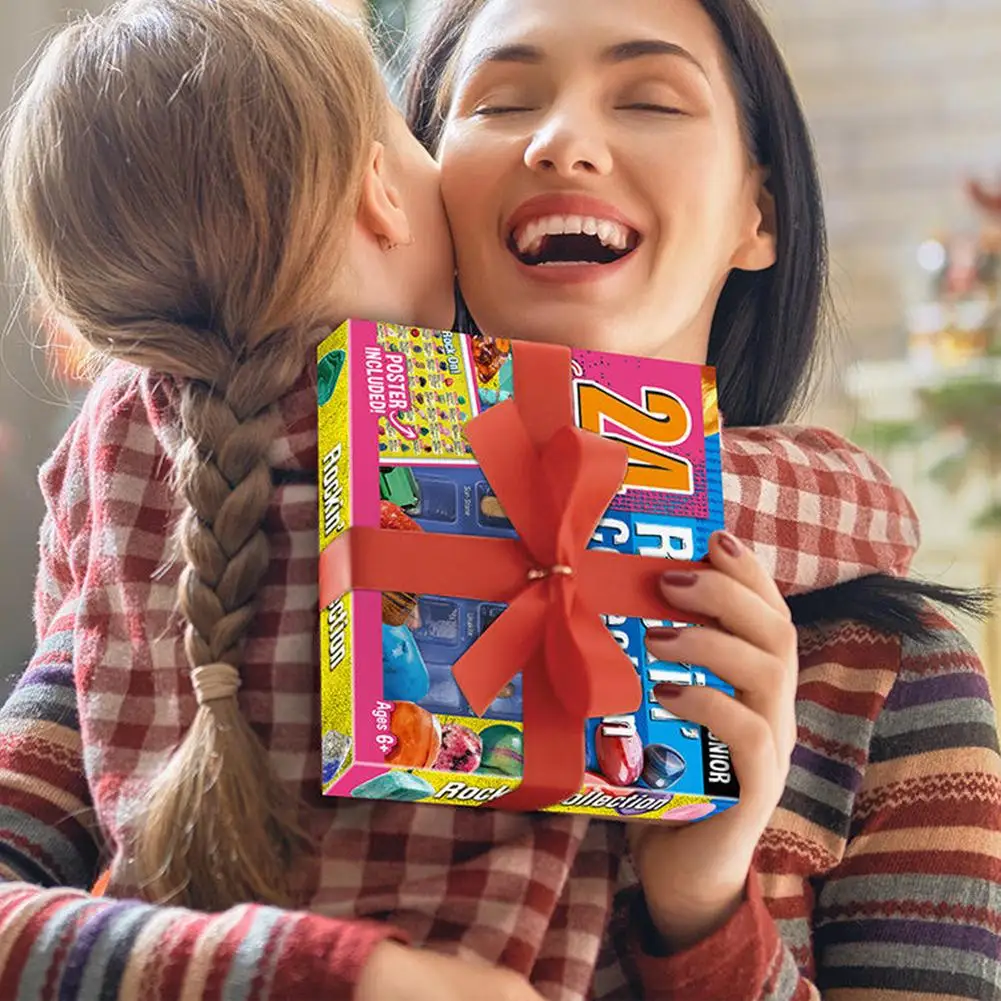 24 шт. кристаллы Crystalya премиум-класса и лечебные камни с витриной коробкой - купить