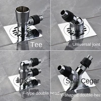 washing machine drainpipe floor drain cover special joint drainpipe sewer interface pipe anti odor and anti overflow water pipe
