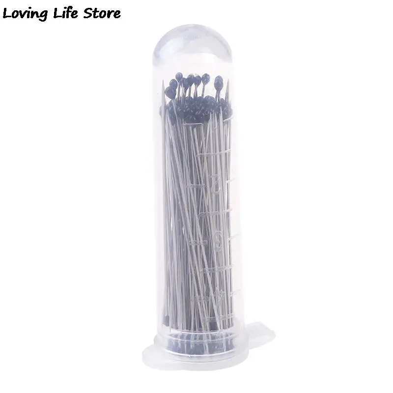 

100 pieces Steel Insect Pins Specimen Needle Stainless Steel With Plastic Storage Box For School Lab Entomology Body Dissection
