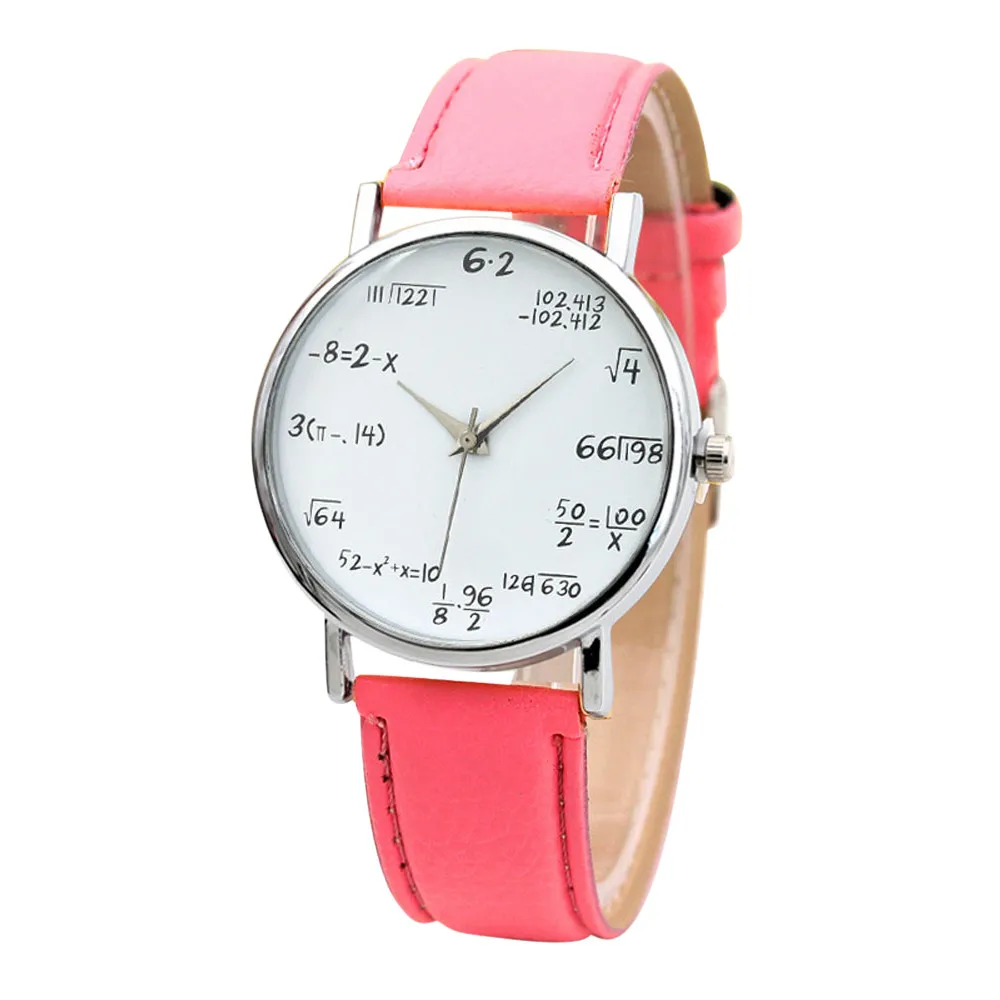 Математические часы без пояса женские relogio feminino montre femme часы|Женские наручные