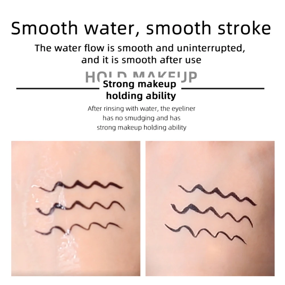 10 шт. Волшебные самоклеящиеся ресницы подводка для глаз долговечная без клея