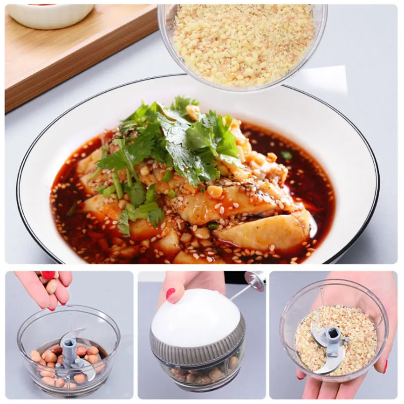 Волшебный мини ручной измельчитель для фруктов и овощей еды чеснока имбирного