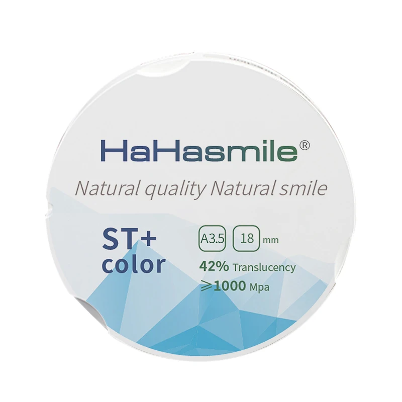 

ST+Color 95mm Factory Price 16 Colors A3.5 Preshaded Zirconia Block For Dental Lab Dental Zirconio Zirconia Blocks