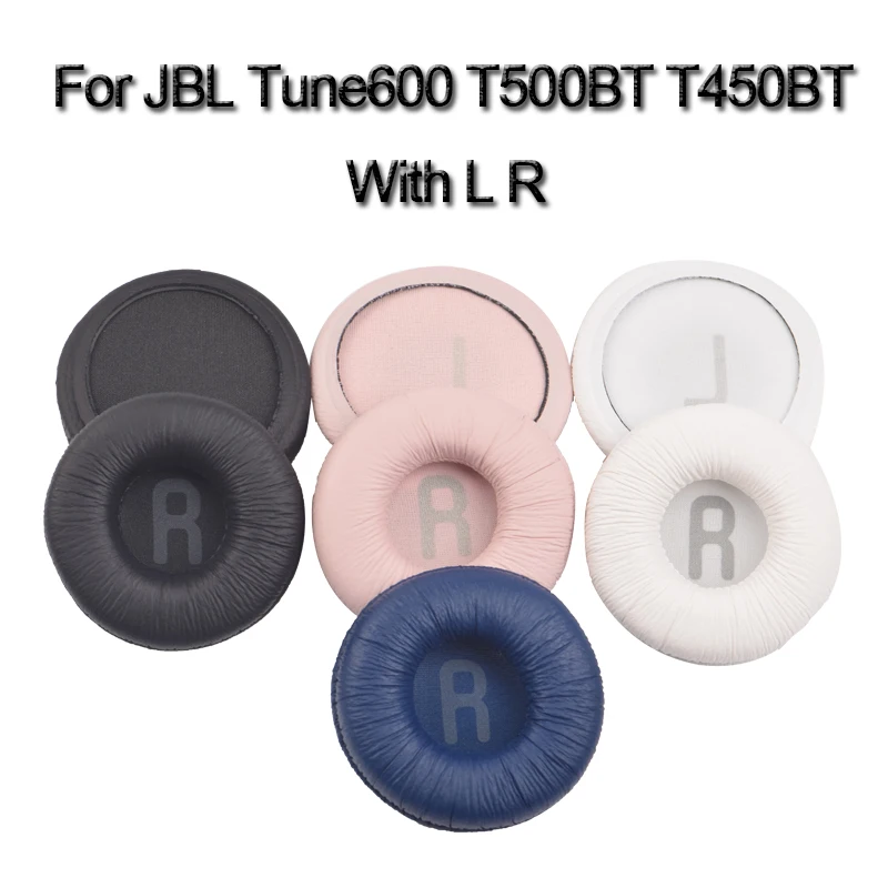 

2Pairs Replacement Earpads for For JBL T450BT T500BT Tune 600 Headphones Ear Cushions Ear Pads Pillow