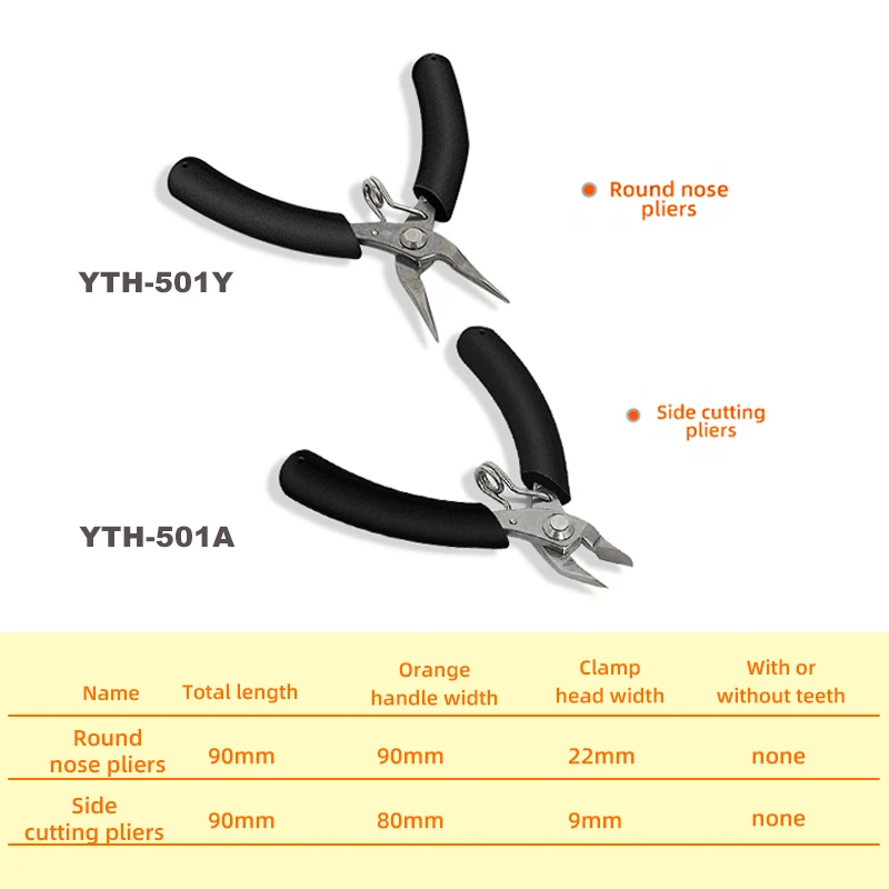 Многофункциональные мини-плоскогубцы 3 5 дюйма ювелирные изделия с круглым носом
