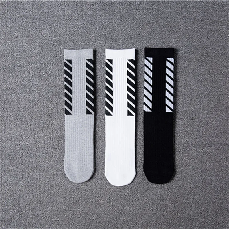 3 PAIR Новые хлопковые мужские носки трендовые модные мужские носки без пятки Спортивные Повседневные полосатые носки дышащие впитывающие пот носки оптом - Цвет: 3 PAIR