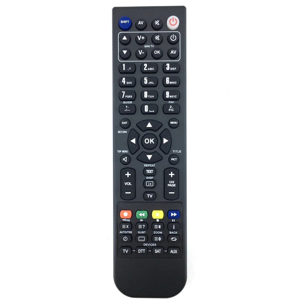 Remote control programmable for TV DTT Sat aux USB changer 4 in 1 | Электроника