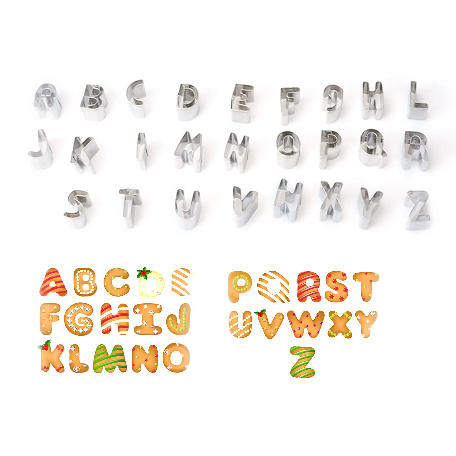 

26 шт./комплект, формы для печенья из нержавеющей стали