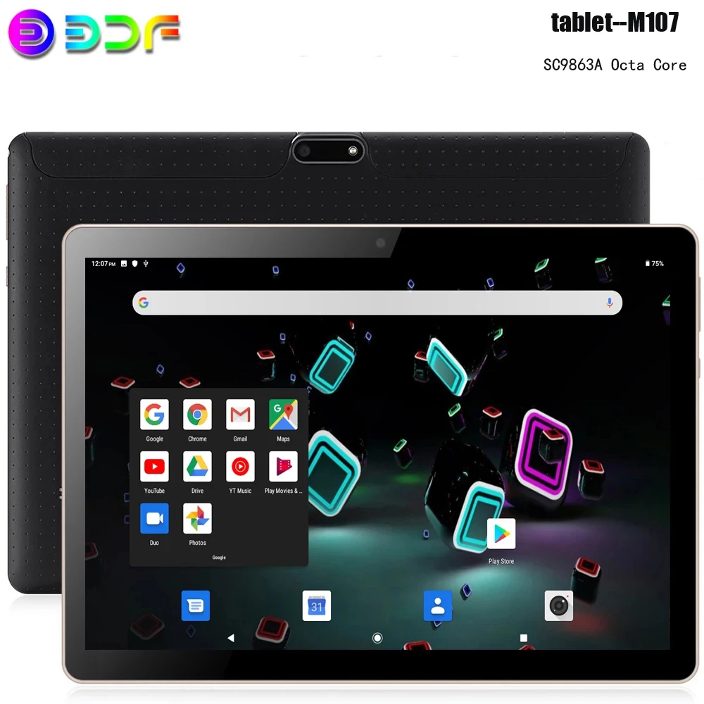 

New 10.1 inch Tablets 4G Phone Call 2GB+32GB Octa Core SC9863A Tablet Android 9.0 Wi-Fi Bluetooth Dual SIM Original Tablet PC