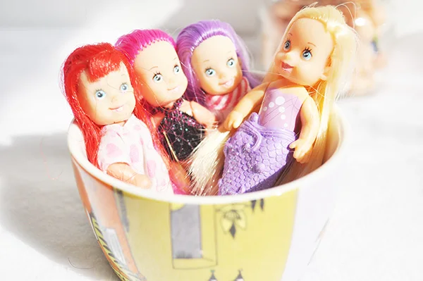 Милая маленькая Русалочка кукла реборн младенец Карманный ребенок дети подарок