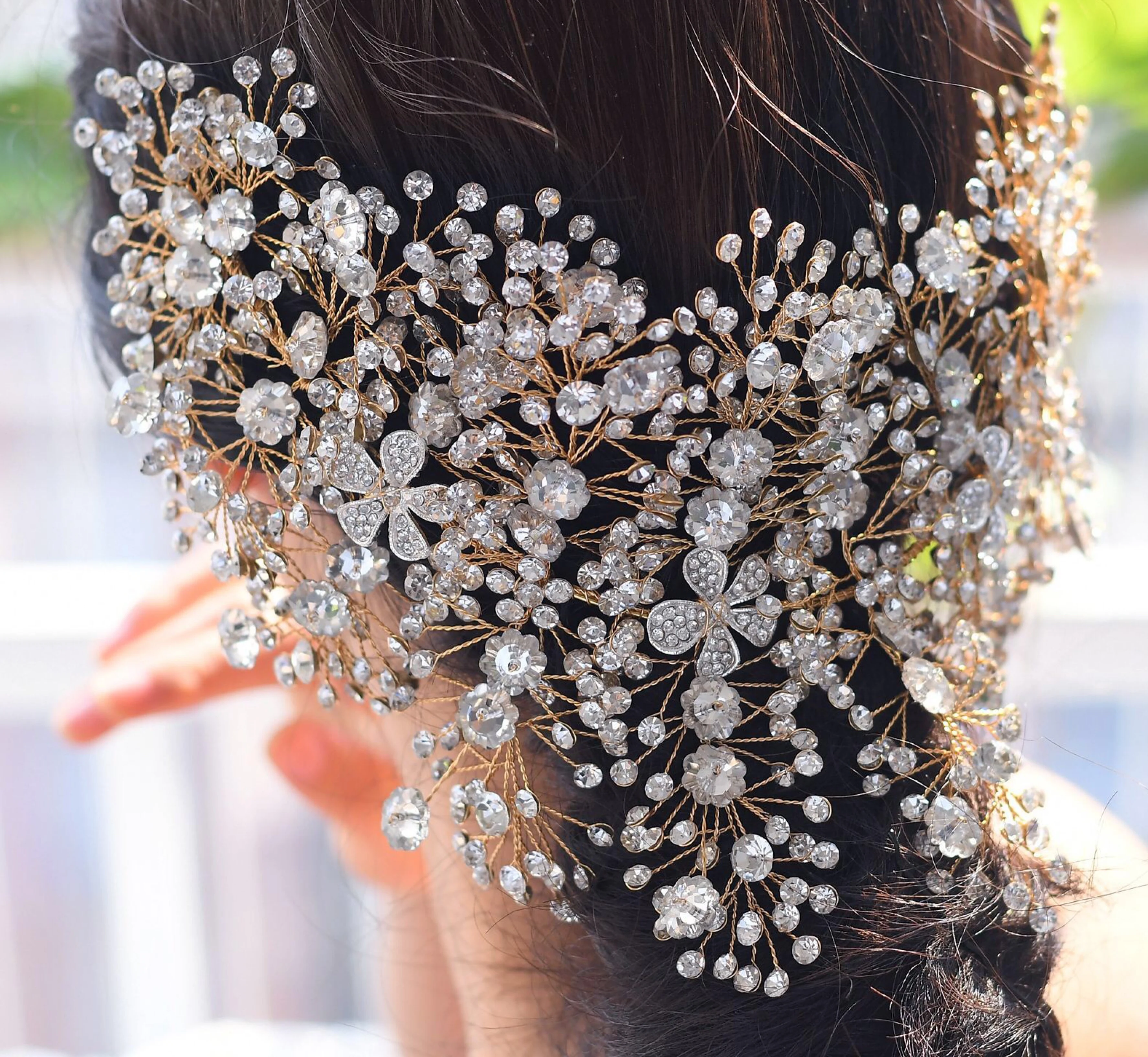 Европейский хит продаж Внешняя торговля Свадебные аксессуары для волос ручной