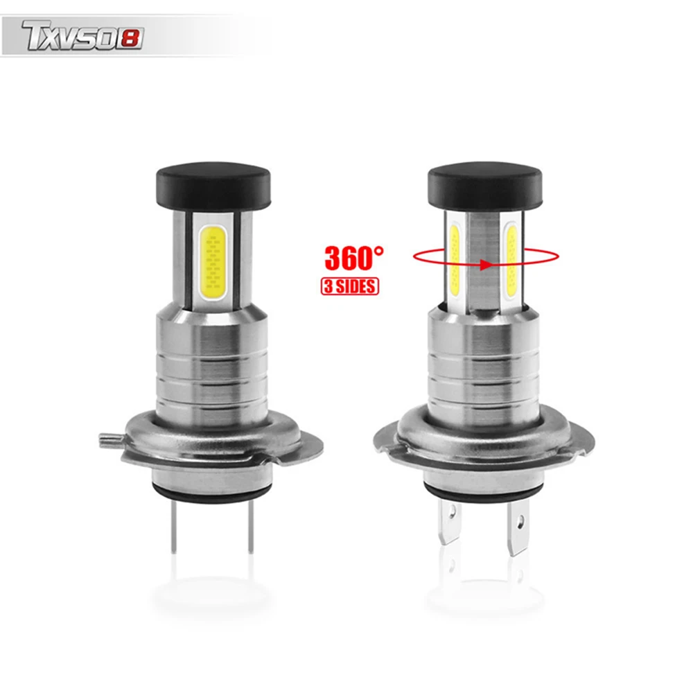 2Pc LED Head Light Fog Lamp 6000K 110W 26000LM DC9V-32V IP68 360 Degree for TXVSO8 M7 MAX H7 Waterproof Headlights Car Accessory |