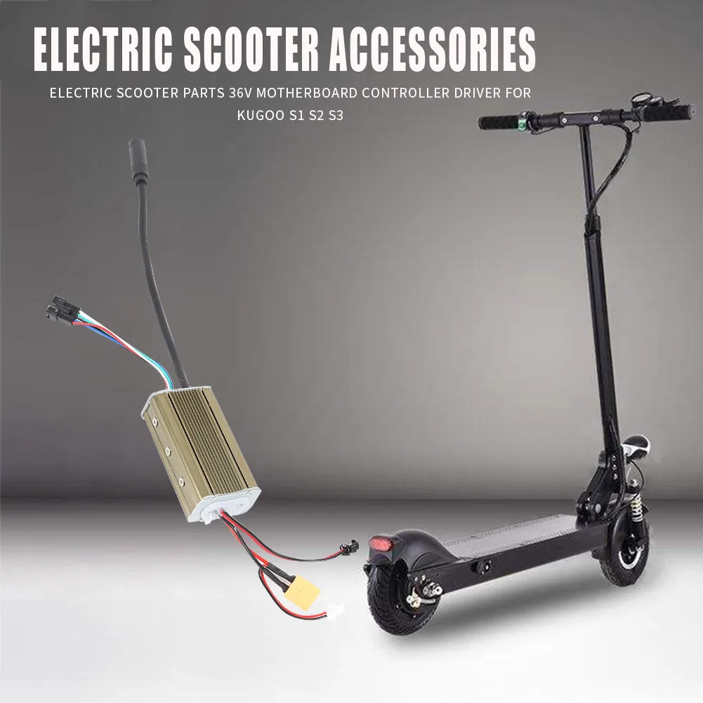

Electric Scooter 36V Motherboard Controller+Controller Cover+Charging Port Set Driver Skateboard Accessories for Kugoo S1 S2 S3
