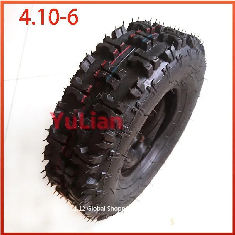 4 10 6 шины внутренняя труба ATV Quad Go Kart 47cc 49cc массивные подходят для всех