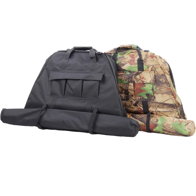 1 шт. комбинированный лук сумка Мягкий треугольник черный нейлон стрельба из лука