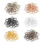 Кольца для ювелирных изделий Ciseng 200 шт.лот, металлические переходные кольца 4 мм, разъемы серебряногозолотогобронзового цвета для самостоятельного изготовления ювелирных изделий