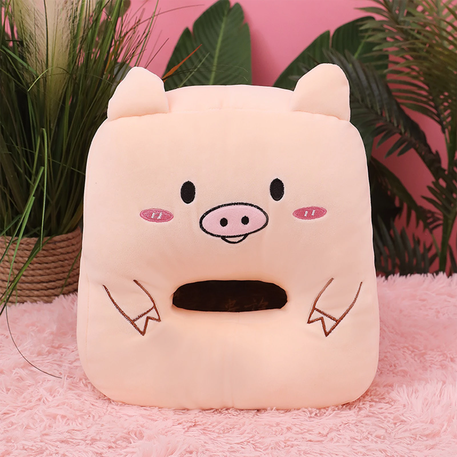 Подушка для сна «Картун Нап» мягкая растягивающаяся животных пустышек для офисного стола короткий плюшевый клин-пончик.