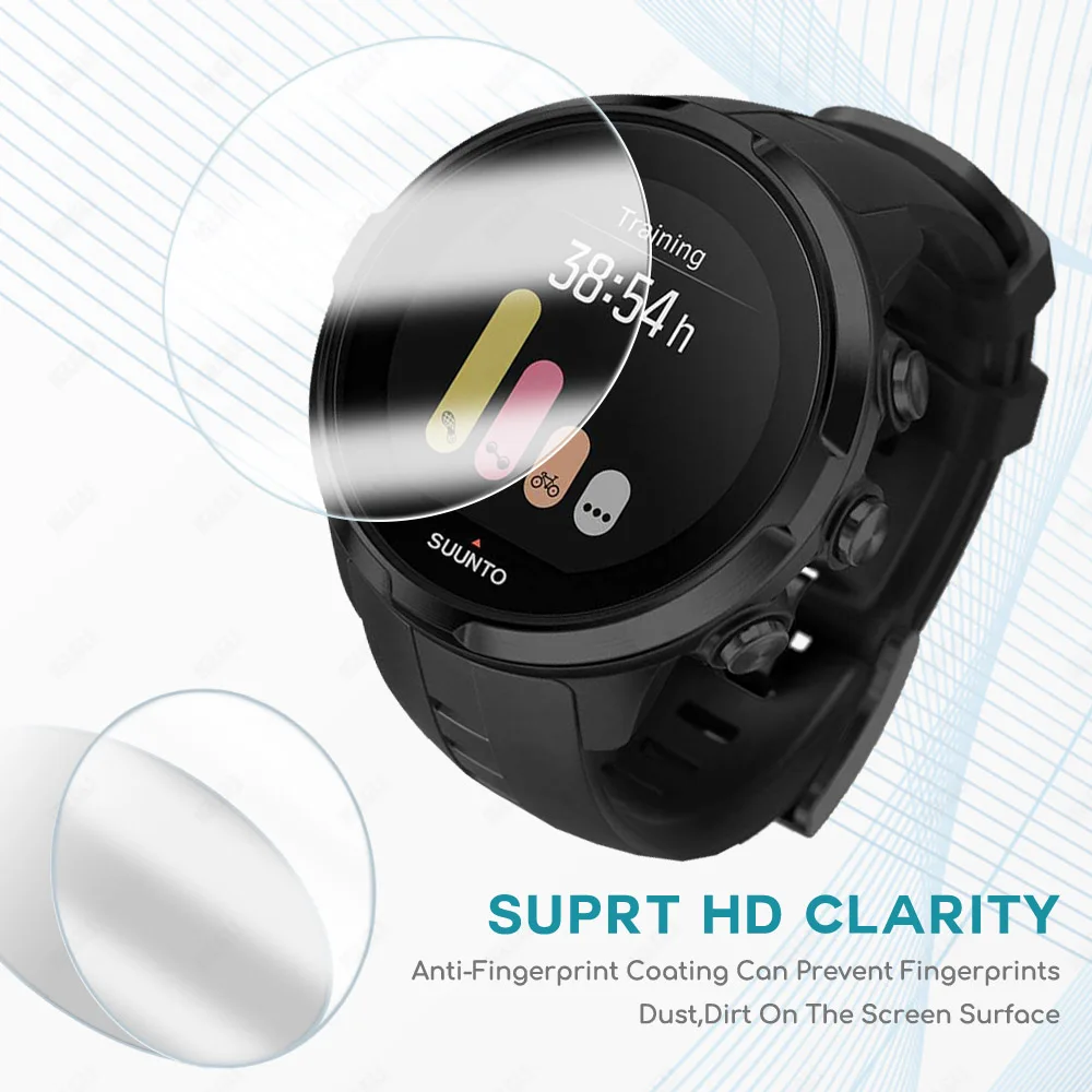 Защитная пленка из закаленного стекла для Suunto 3 9 Pro Spartan Trainer Alpha HR Защита экрана