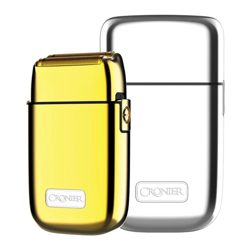 Металлический корпус мощная перезаряжаемая электробритва для стрижки волос