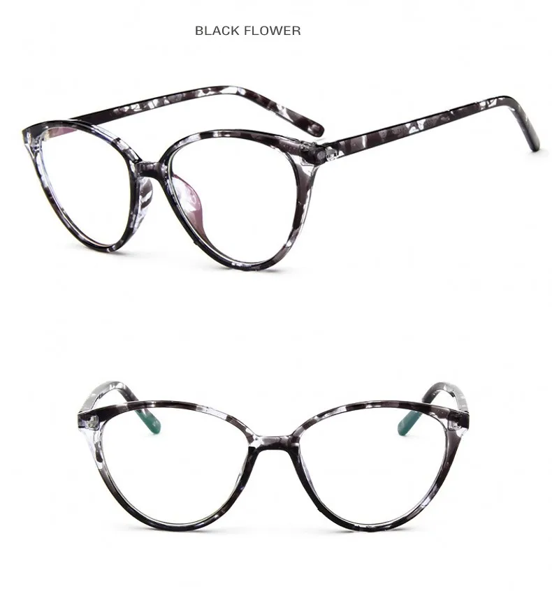 

Ladies Optical Eyeglasses Fashion Female Stylish Frame Spectacles for Women Prescription Eyewear Glasses Frame Cat-Eye Style