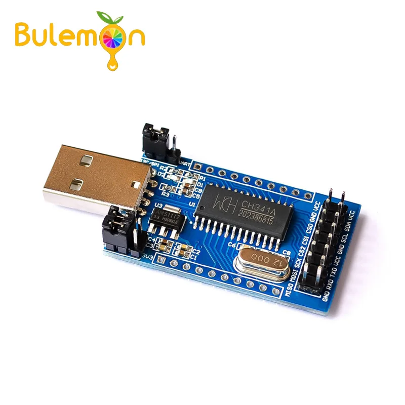 USB к UART CH341A программатор IIC SPI 2c конвертер параллельных портов встроенный рабочий