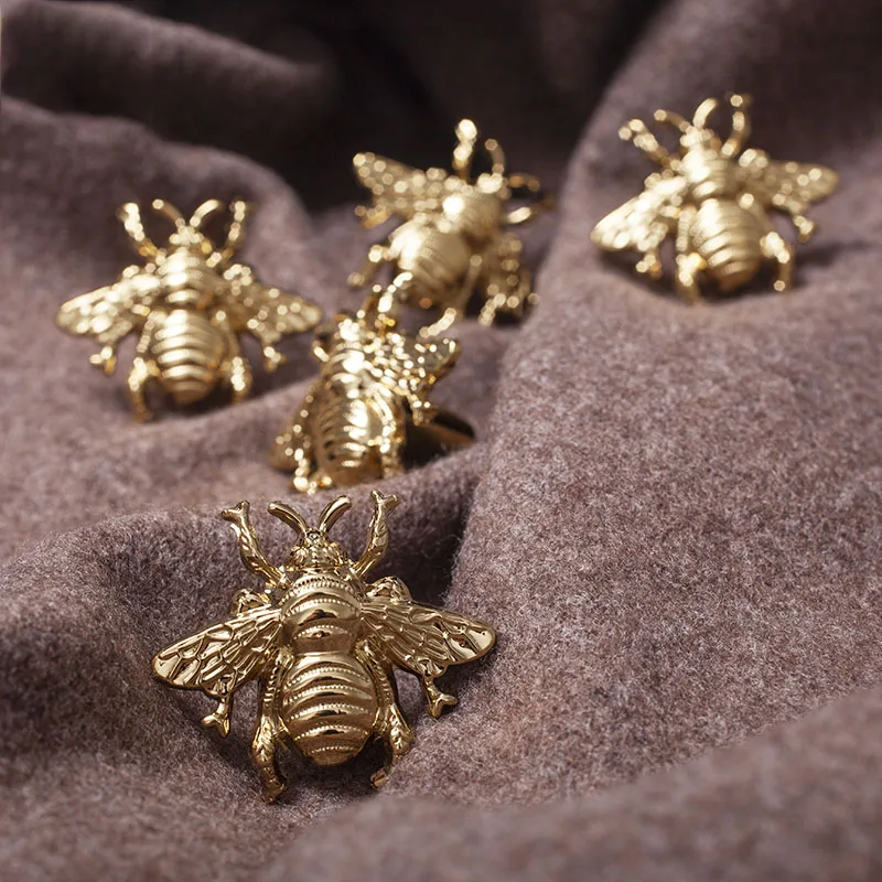 retro brass animal insects golden cabinet knob copper plum blossom flower knobs and pulls kitchen door handles for furniture free global shipping