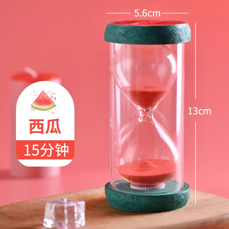 Креативное украшение для фруктов в виде песочных часов из смолы гостиной стола