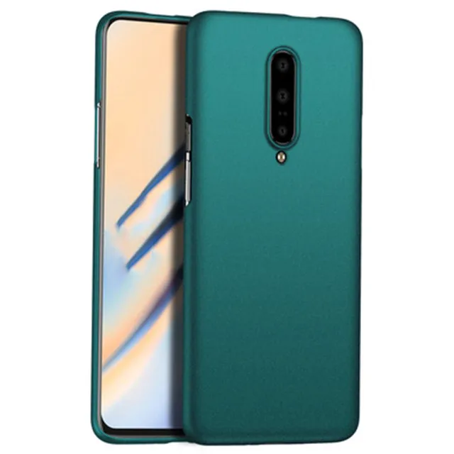 Oneplus 7 Pro чехол матовый чехол для One Plus Oneplus 7 металлический пластиковый автомобильный Магнитный чехол-держатель для Oneplus 7 Pro Чехол в виде ракушки - Цвет: Frosted Green