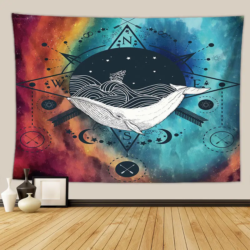 Богемная бабочка psychedelic Гобелен Мандала настенное одеяло в общежитии домашний