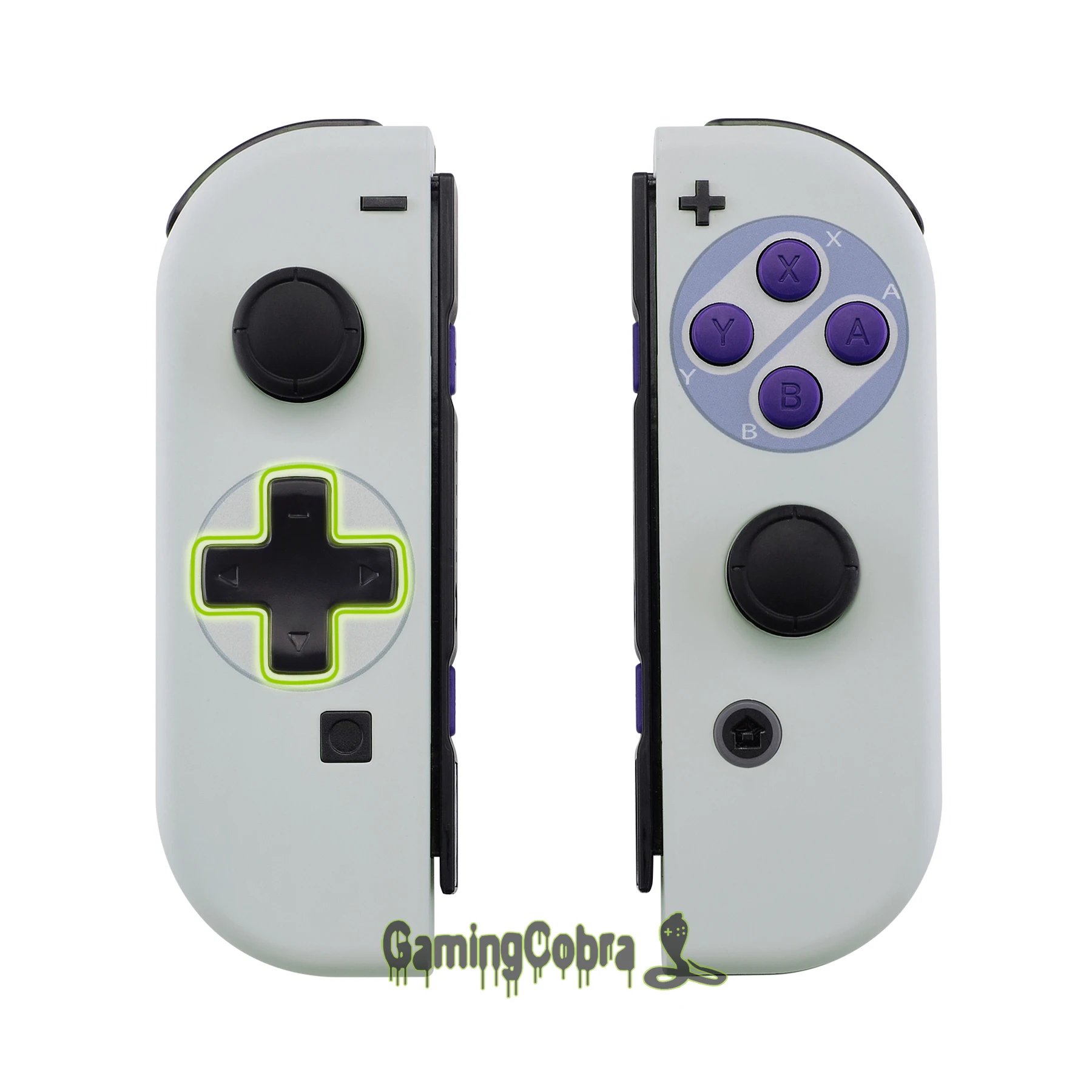 Корпус контроллера extreme erate SNES Soft Touch (версия D Pad) с полным набором кнопок для Nintendo
