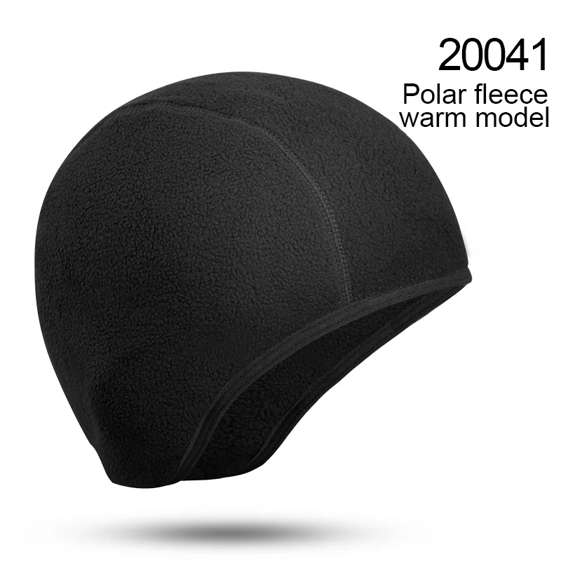 20041 Polar fleece CoolChange зимняя велосипедная Кепка, ветрозащитная Теплая Флисовая зимняя велосипедная Кепка s, Теплая Зимняя кепка s, велосипедная повязка для езды, кепка s для мужчин и женщин - Цвет: 20041 Polar fleece