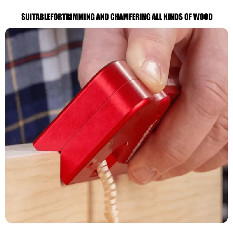 

New Hot Woodworking Edge Corner Plane Bottom Flattening Tool Alloy Wood Planer Flat Chamfering Trimming Wood Carpenter Hand Tool