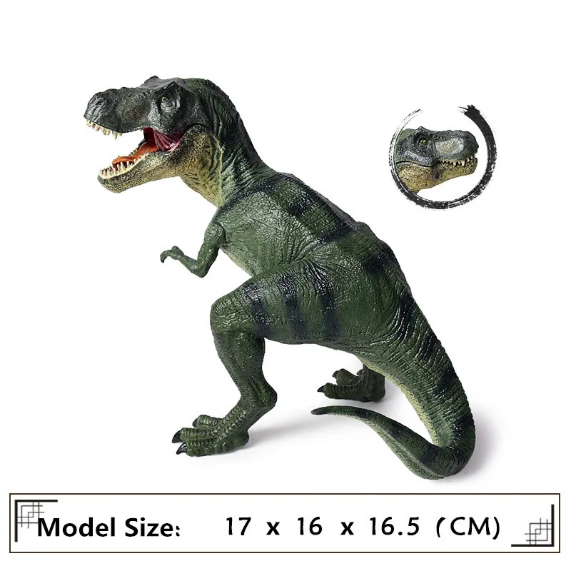 Tyrannosaurus Rex Model Jurassic Simulation Carnivorous Dinosaur Plastic Decoration Hand Collection Children Toys Animal Figure | Игрушки и