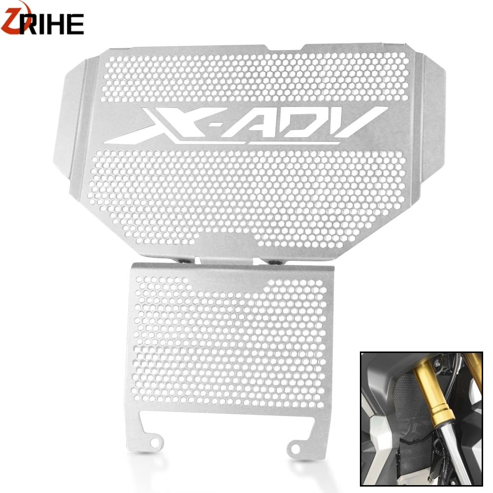 

For HONDA X-ADV750 XADV xadv X-Adv 750 2017 2018 2019 Motorcycle Accessories CNC Aluminum Radiator Grille Guard Cover Protector