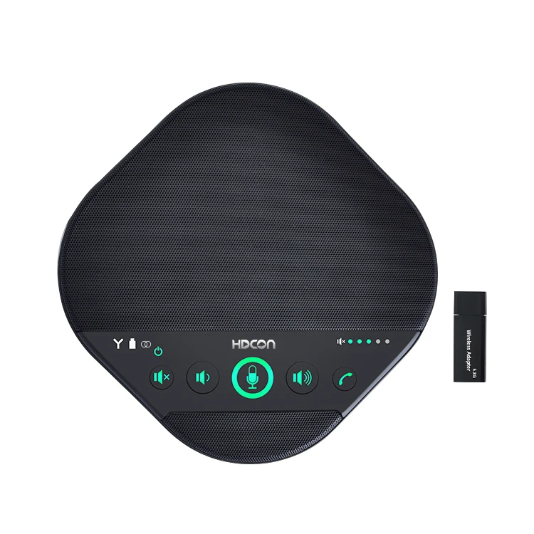 

hdcon pe40l desktop conference system Wireless microphone speaker for hands-free teleconferencing