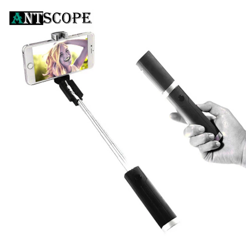 Antscope селфи палка выдвижной ручной держатель для селфи монопод палка для сотового телефона профессиональный Прямая поставка для Android15