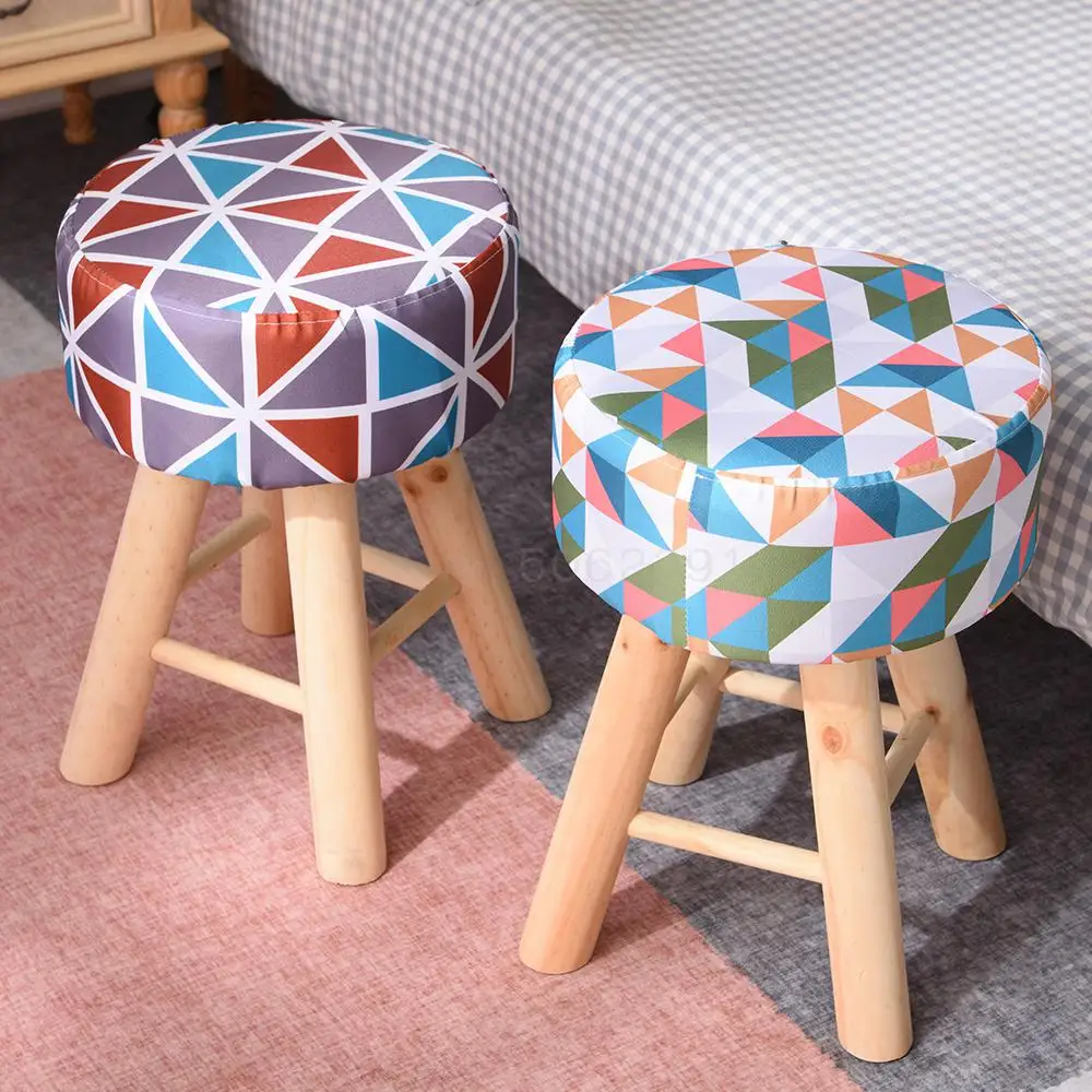 Устойчивый деревянный стул модный диван креативный табурет для туалетного