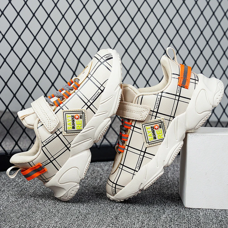 Zapatillas deportivas antideslizantes para ni&ntilde;o y ni&ntilde;a, deportivas informales de EVA, fondo suave, botines para correr al aire libre, suministros de actividades-1